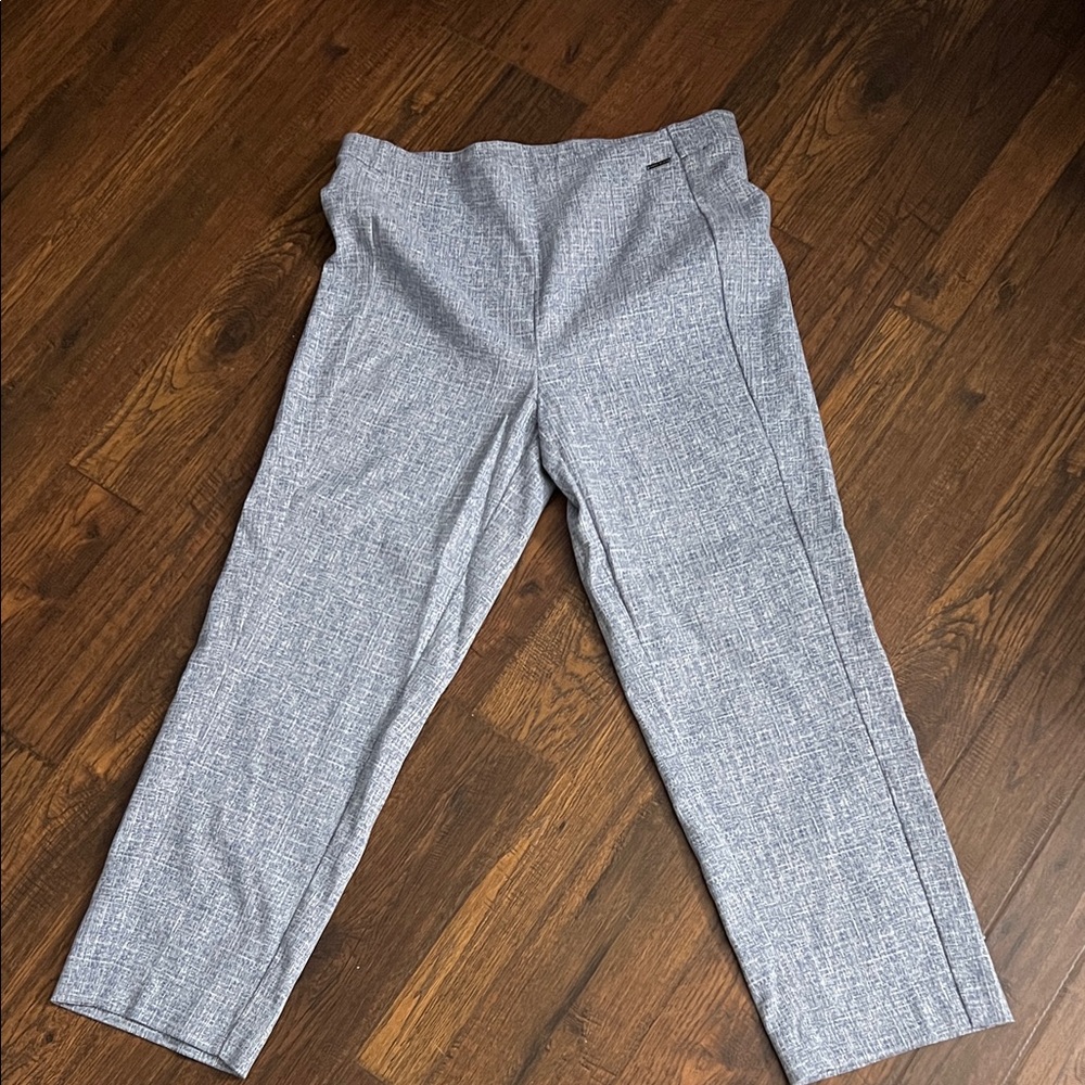 Anne Klein Women's Blue Straight Leg Pants
